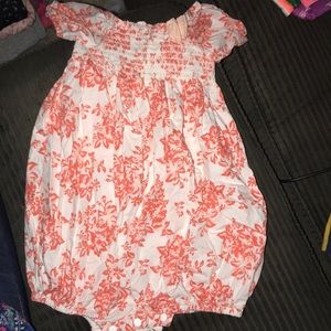 Pumpkin patch brand romper